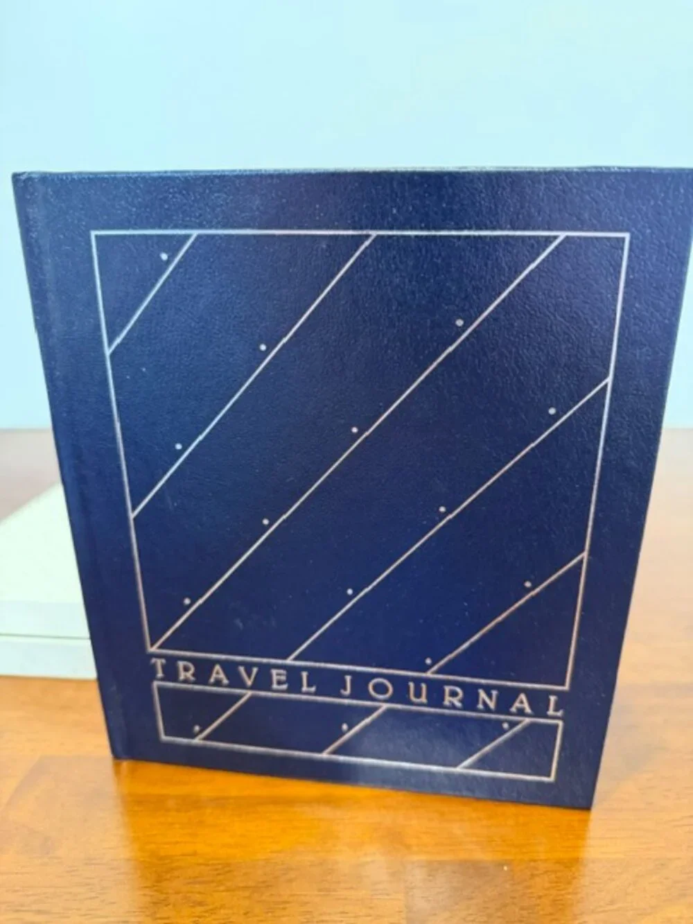 Vintage 1984 Hallmark Travel Journal & Box.